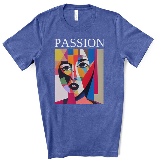 Follow Your Passion - Original Art. Unisex Jersey Short Sleeve Tee.