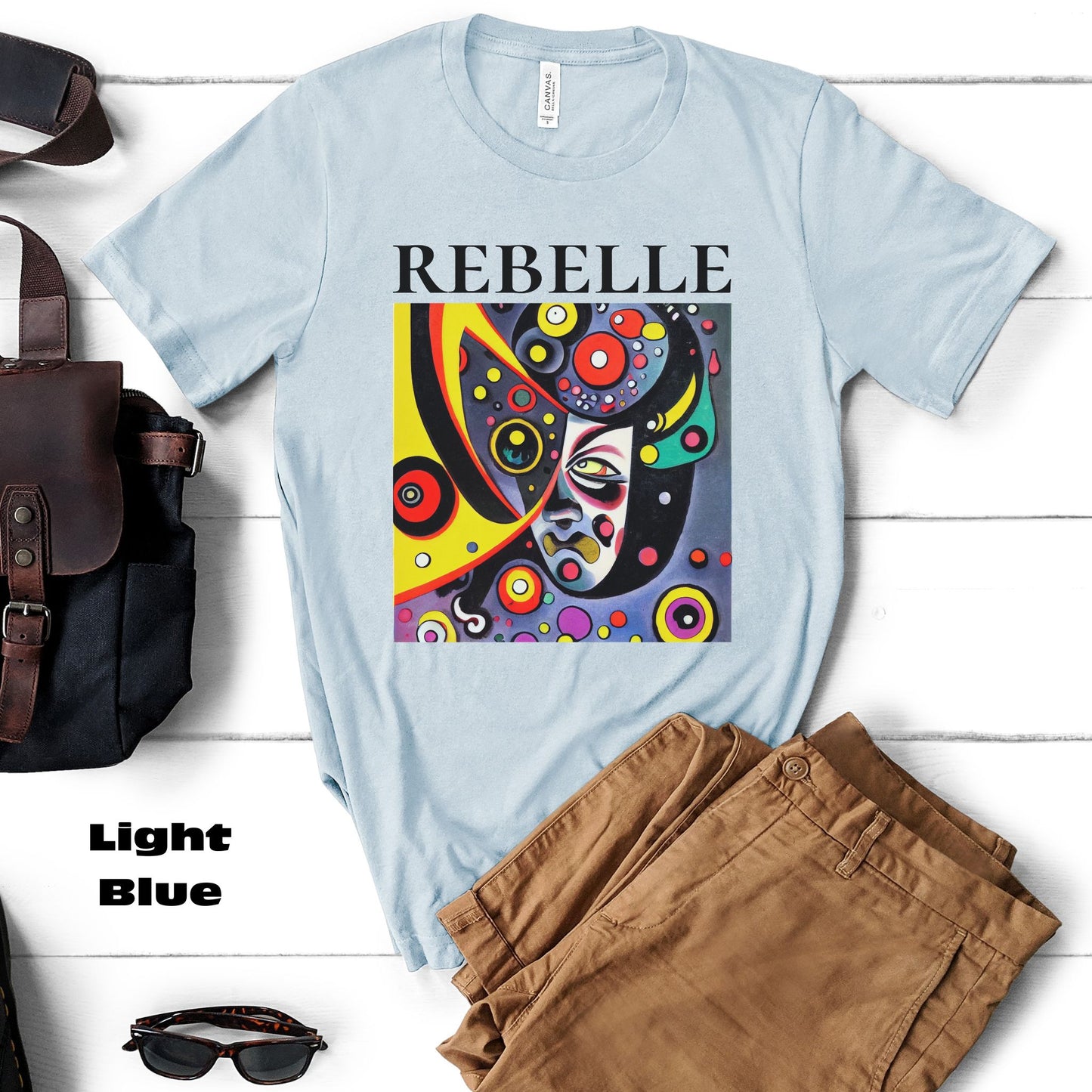 The Rebel - Original Art. Unisex Jersey Short Sleeve Tee.