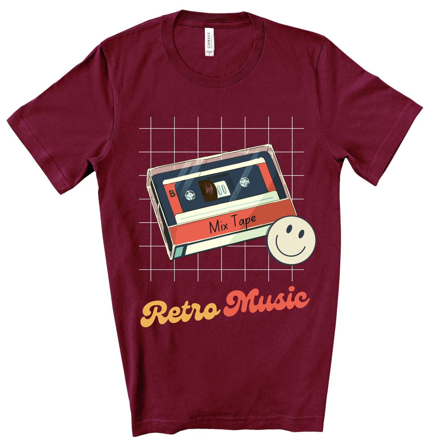 Retro Music Hits. Unisex Jersey Short Sleeve Tee.