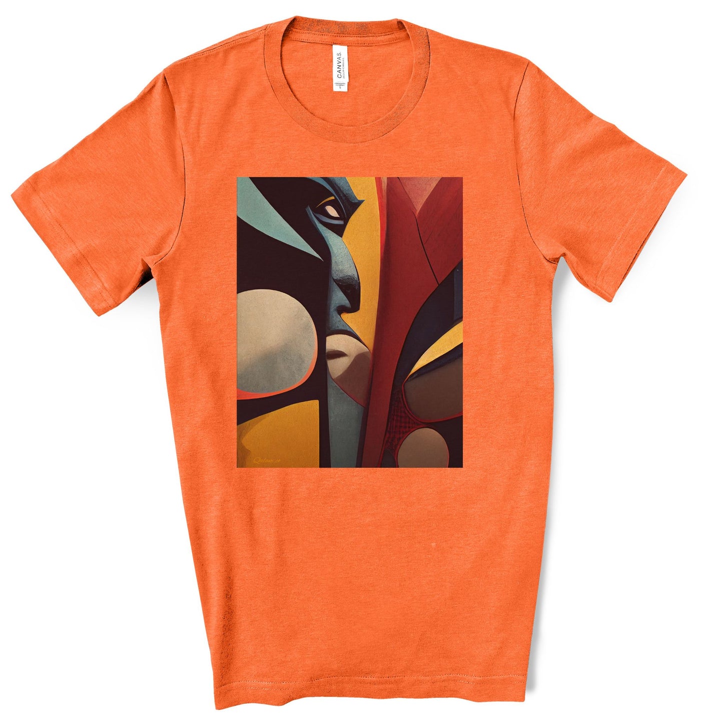 Good Vs. Evil Contemporary Original Art. Original Art. Unisex Jersey Short Sleeve Tee.