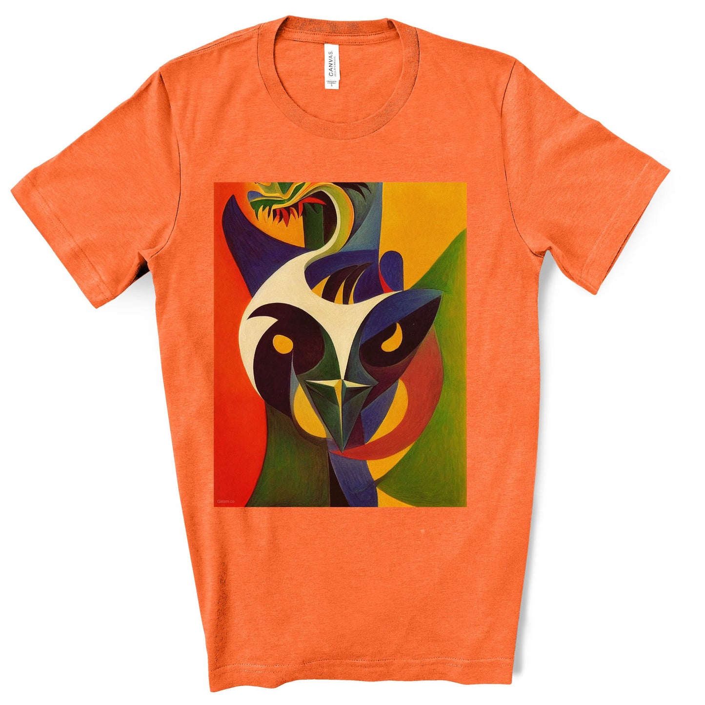 Controlling A Dragon Is An Illusion. Original Art. Unisex Jersey Short Sleeve Tee.