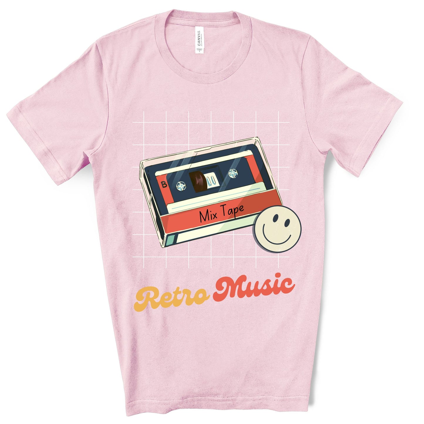 Retro Music Hits. Unisex Jersey Short Sleeve Tee.