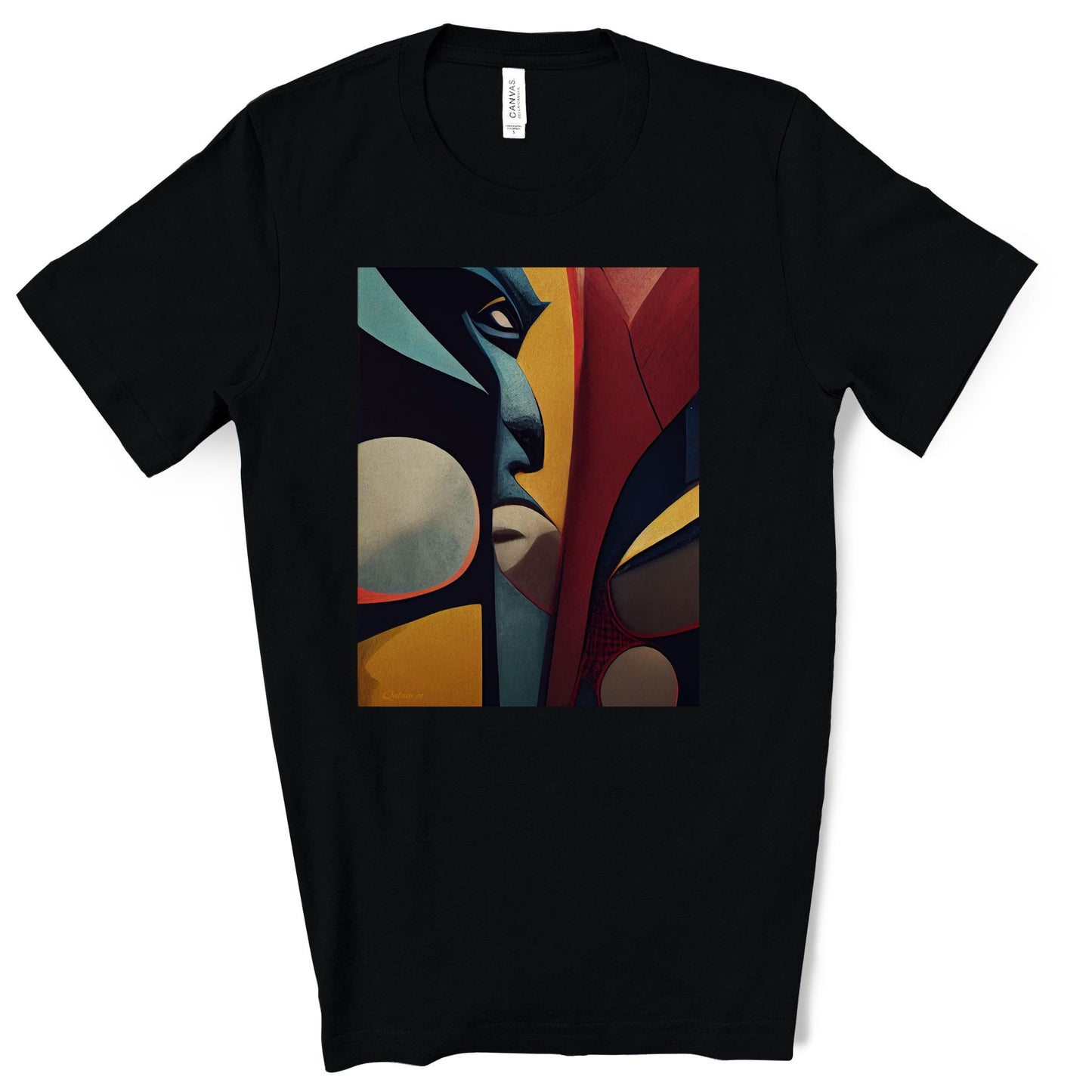 Good Vs. Evil Contemporary Original Art. Original Art. Unisex Jersey Short Sleeve Tee.