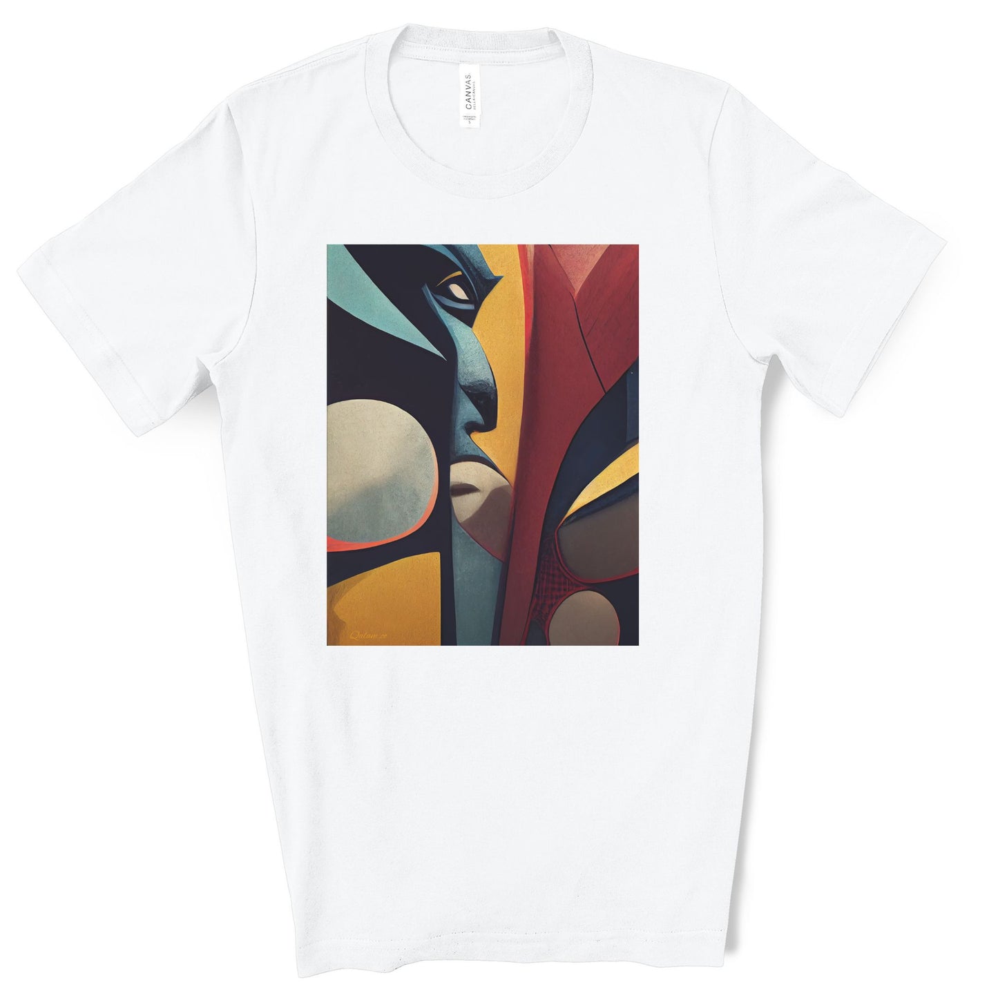 Good Vs. Evil Contemporary Original Art. Original Art. Unisex Jersey Short Sleeve Tee.
