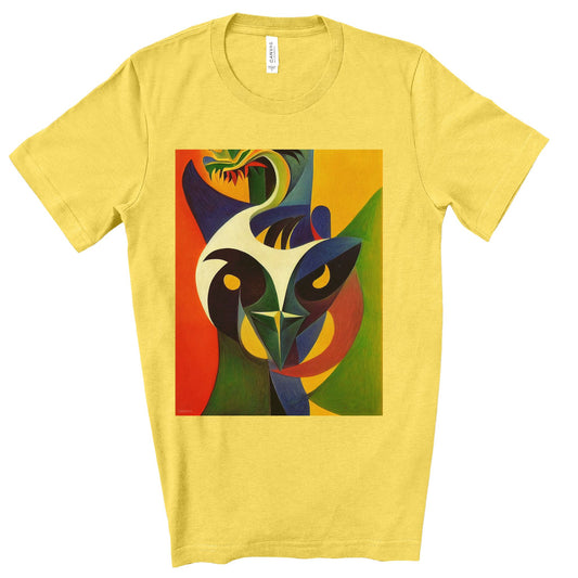 Controlling A Dragon Is An Illusion. Original Art. Unisex Jersey Short Sleeve Tee.