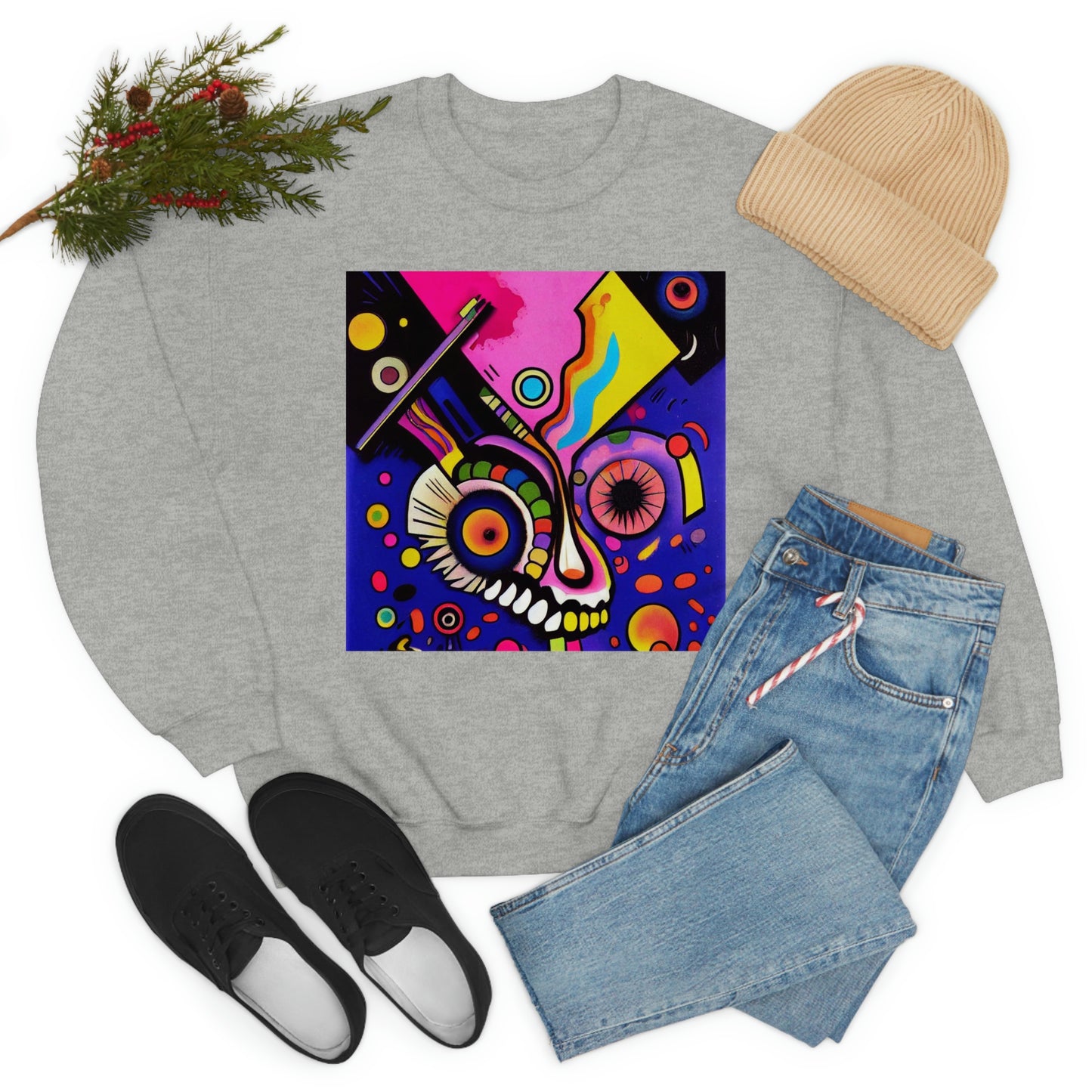 Shine Your Sparkle. Original Art. Unisex Heavy Blend Crewneck Sweatshirt.