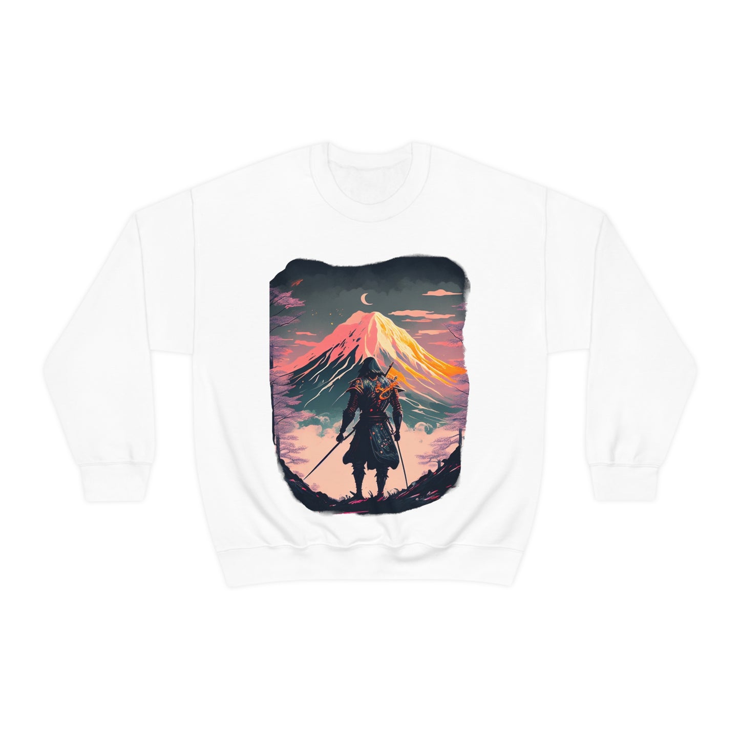 Wander often, wonder always. Original Art. Unisex Heavy Blend Crewneck Sweatshirt.