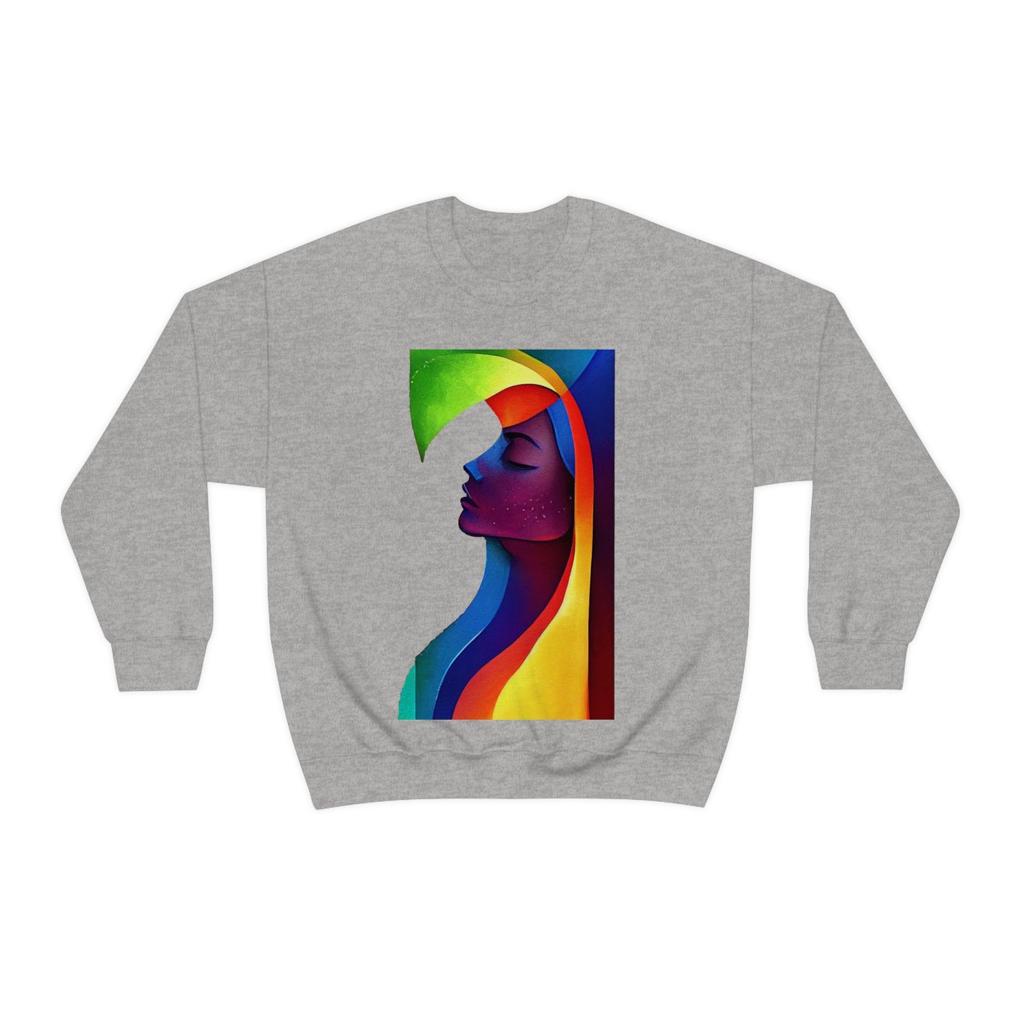 Depth Of Feelings. Original Art. Unisex Heavy Blend Crewneck Sweatshirt.