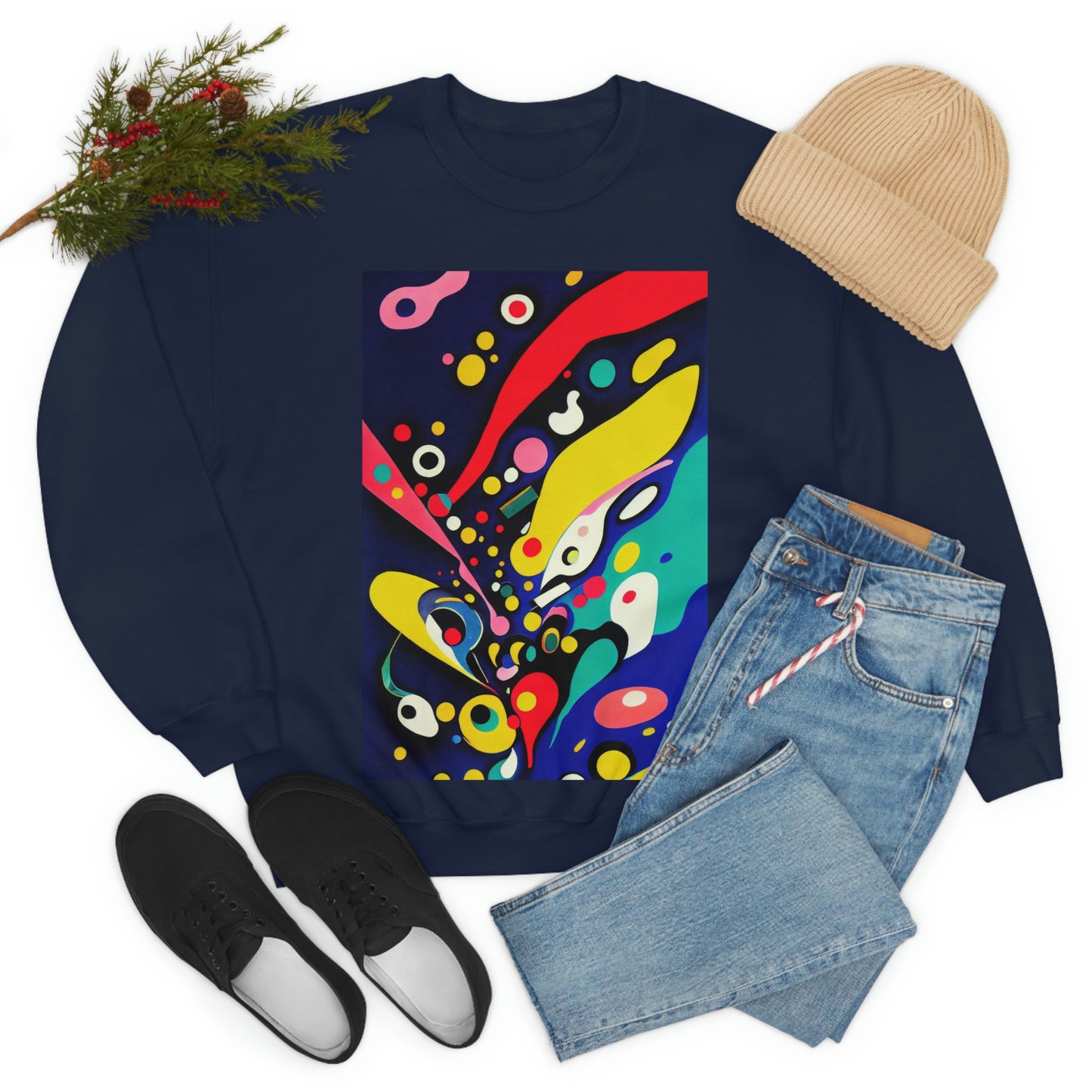 Endless Array Of Experiences. Original Art. Unisex Heavy Blend Crewneck Sweatshirt.