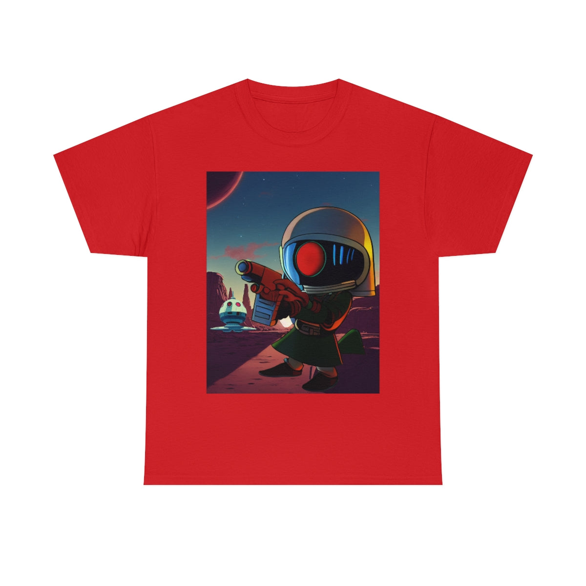 Vader The Plutonian. Unisex Heavy Cotton Tee.