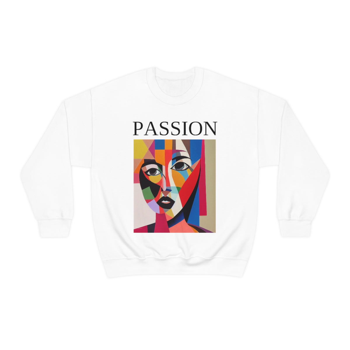 Follow Your Passion - Original Art. Unisex Heavy Blend Crewneck Sweatshirt.
