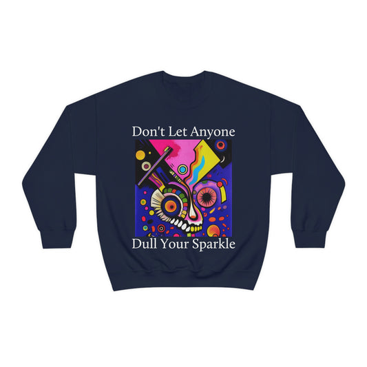 Express Yourself. Original Art. Unisex Heavy Blend Crewneck Sweatshirt.