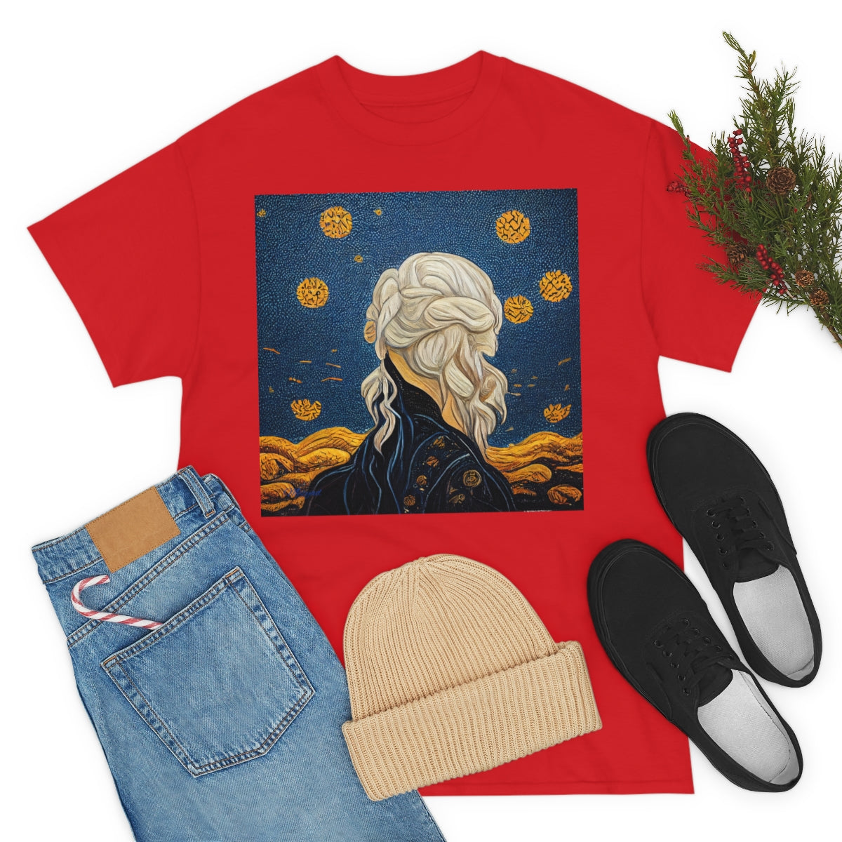 Queen Wrath. Original Artwork. Unisex Heavy Cotton Tee.