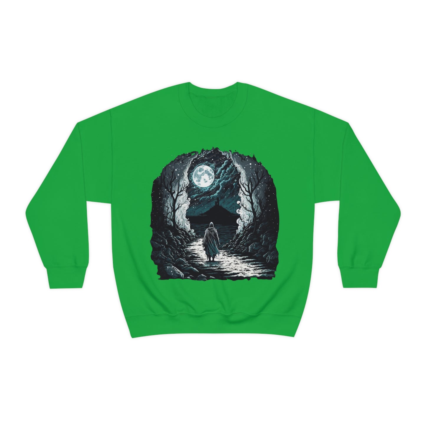 Life is a journey, enjoy the ride. Original Art. Unisex Heavy Blend Crewneck Sweatshirt.