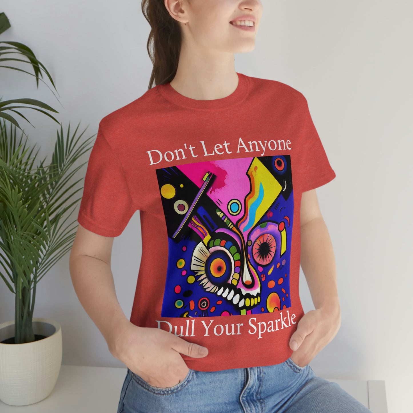 Express Yourself. Original Art. Unisex Jersey Short Sleeve Tee.