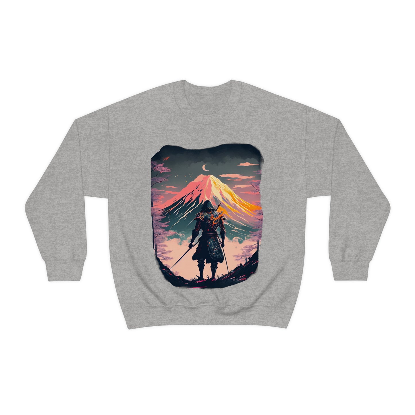 Wander often, wonder always. Original Art. Unisex Heavy Blend Crewneck Sweatshirt.