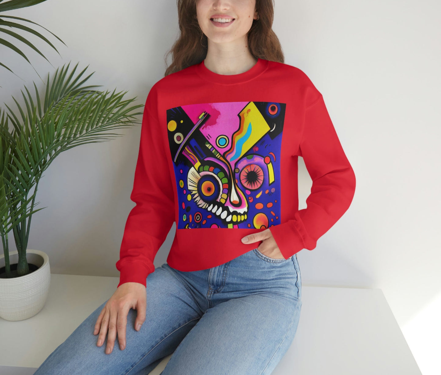 Shine Your Sparkle. Original Art. Unisex Heavy Blend Crewneck Sweatshirt.
