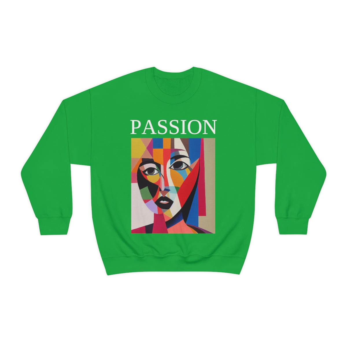 Follow Your Passion - Original Art. Unisex Heavy Blend Crewneck Sweatshirt.