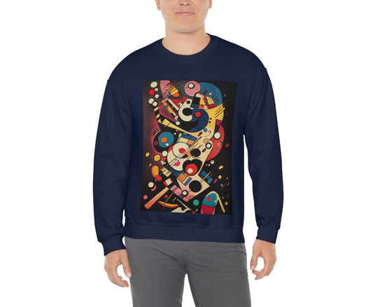 The Music Festival - Original Art. Unisex Heavy Blend Crewneck Sweatshirt.