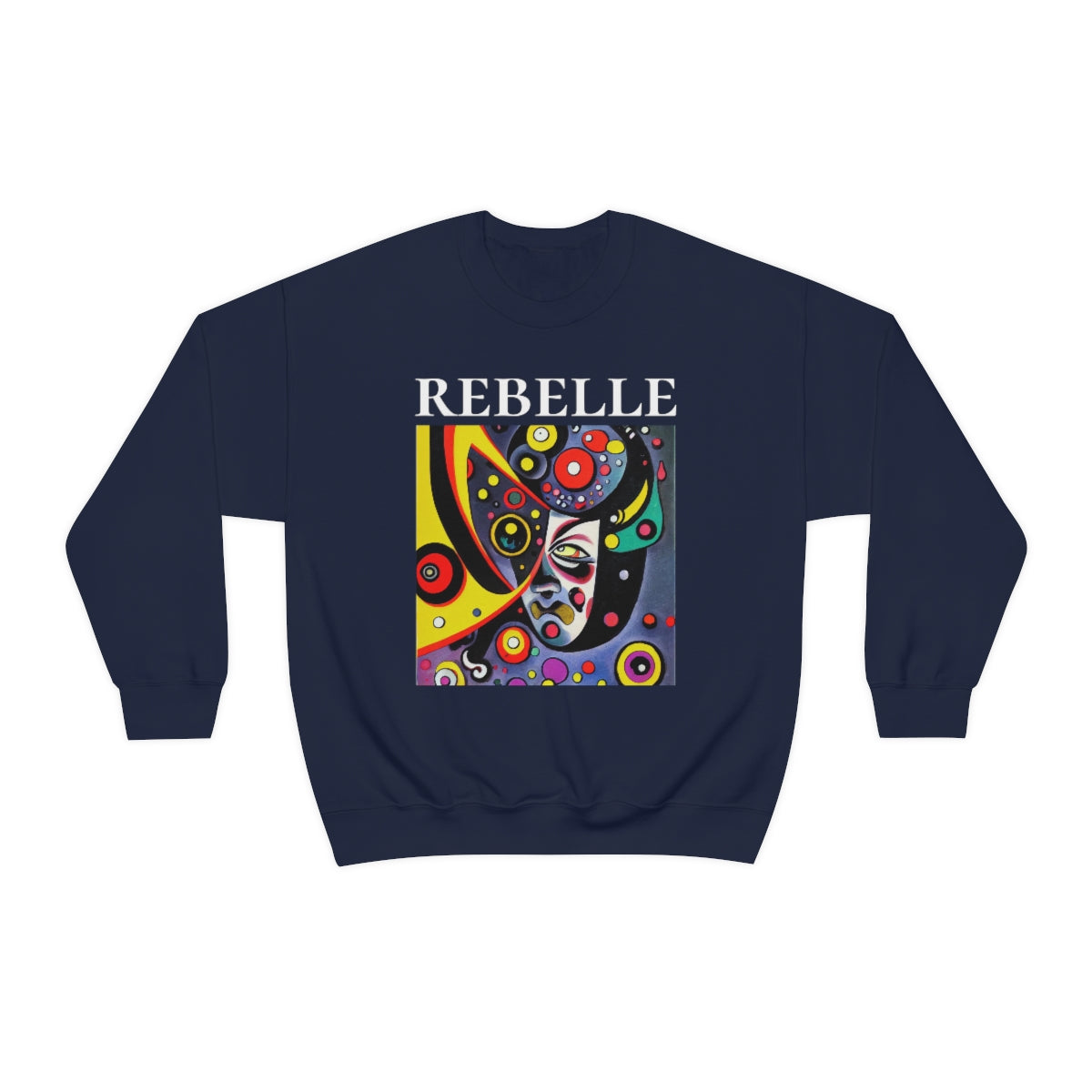 The Rebel - Original Art. Unisex Heavy Blend Crewneck Sweatshirt.