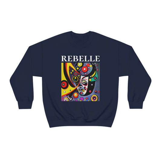 The Rebel - Original Art. Unisex Heavy Blend Crewneck Sweatshirt.