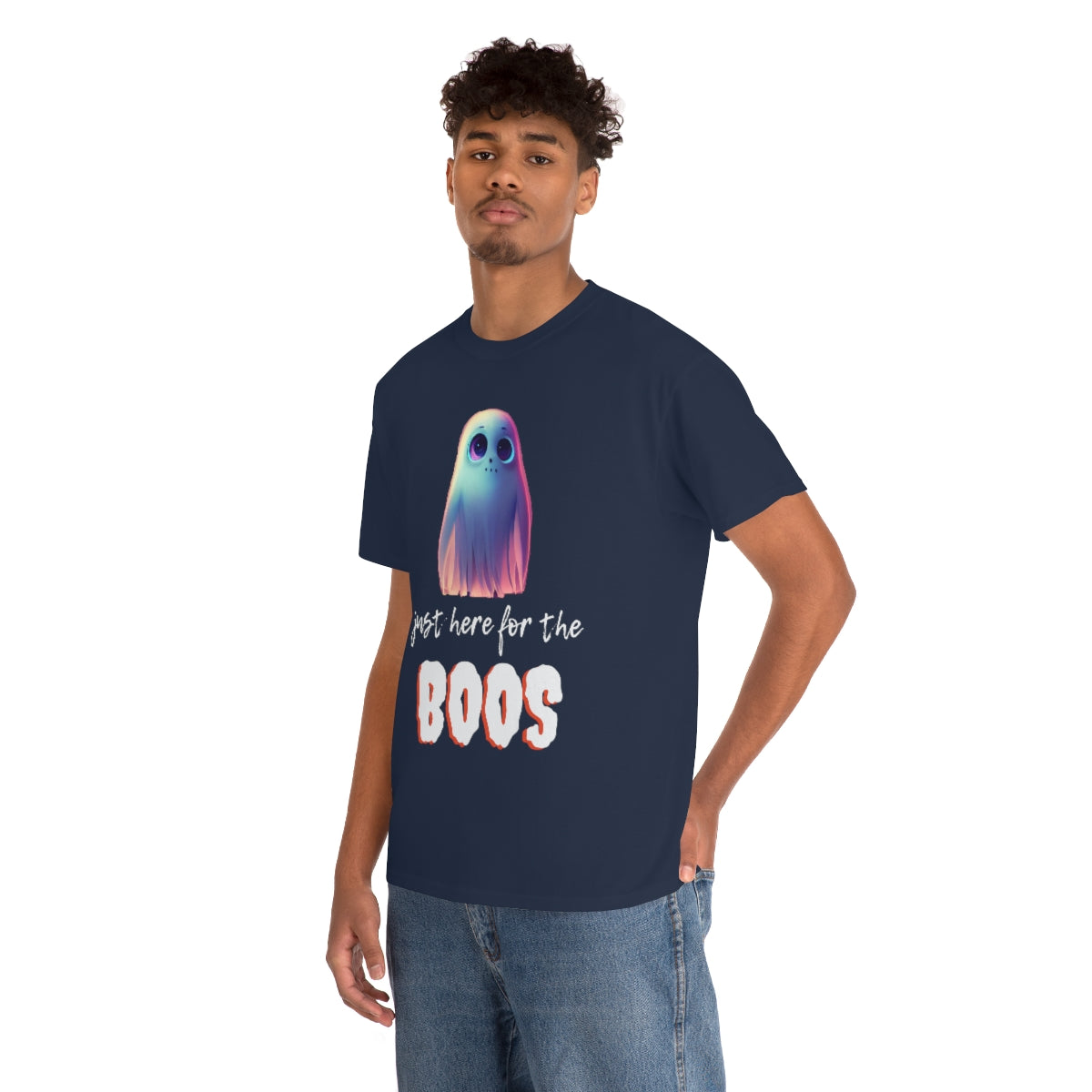 Ghoul Just Coming In For the Boos! Halloween Ghoul. Unisex Heavy Cotton Tee.
