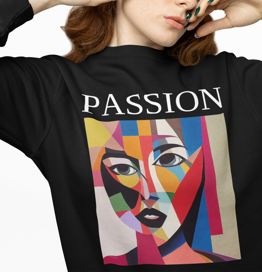 Follow Your Passion - Original Art. Unisex Heavy Blend Crewneck Sweatshirt.